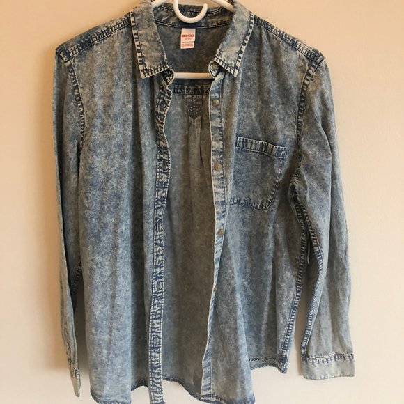 Denim Button Up - Picture 1 of 2